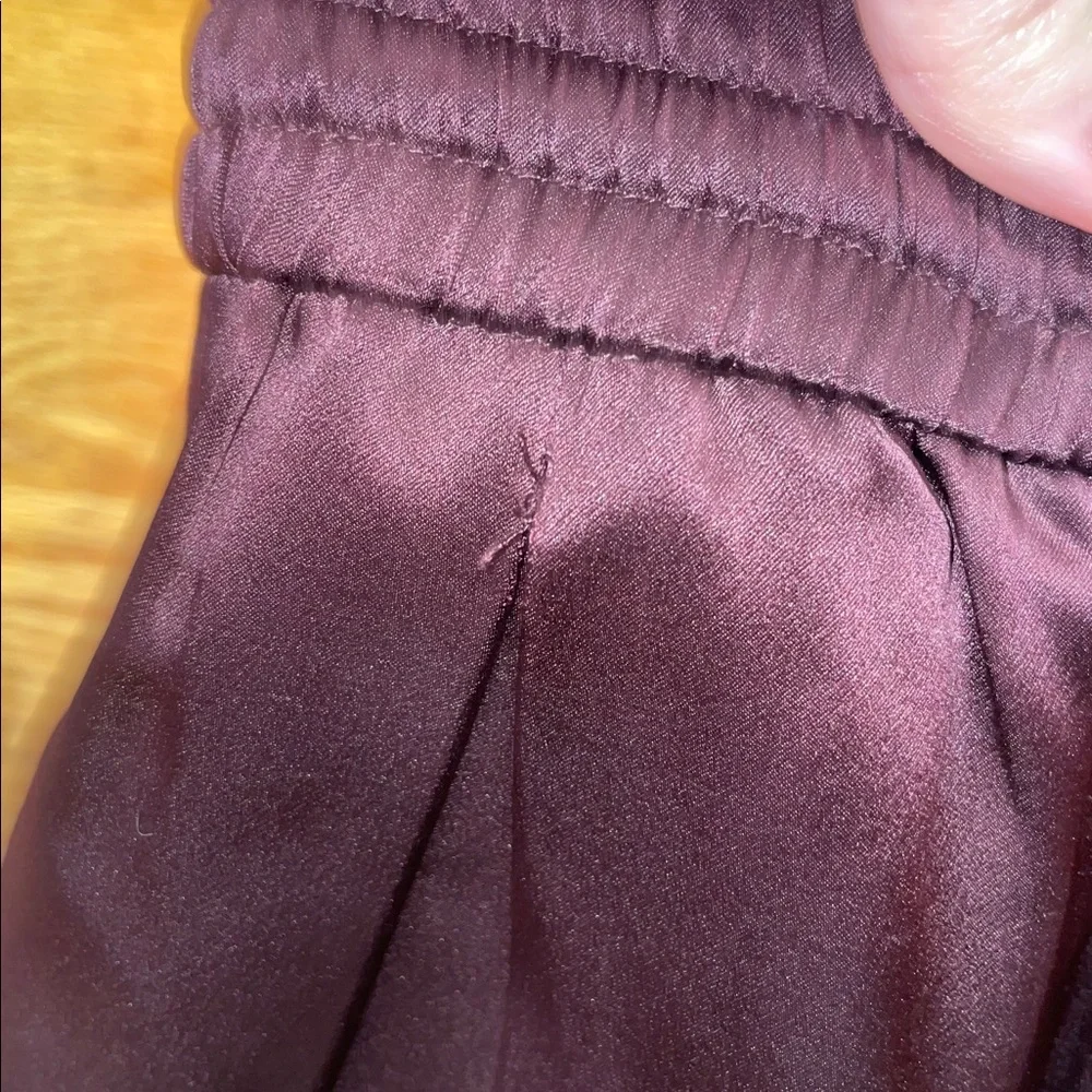 Haute hippie purple 100% silk pants